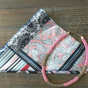 SOLD!!!!!!!! ASOS scarf and necklace set!